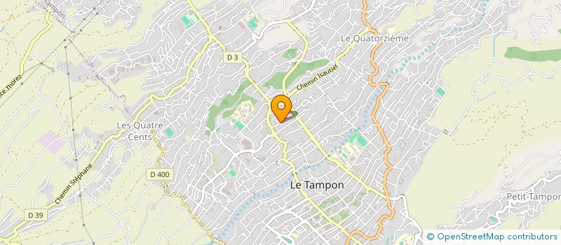 localisation de l'entreprise EURL ETK  LE TAMPON