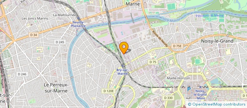 localisation de l'entreprise EURL ETPR à NOISY-LE-GRAND