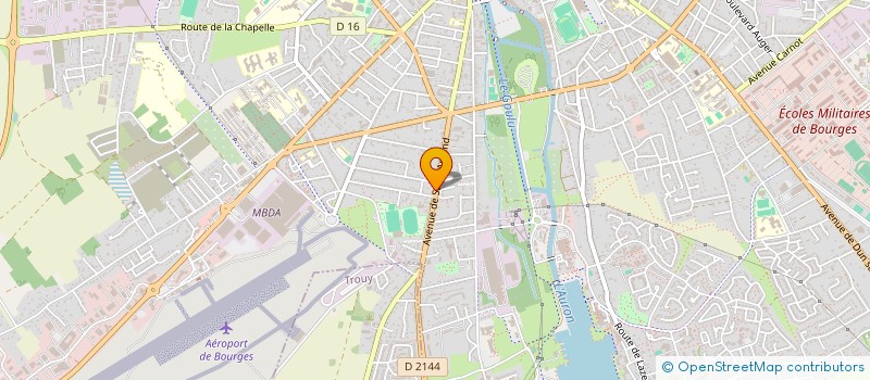 localisation de l'entreprise EURL ETTIC  BOURGES