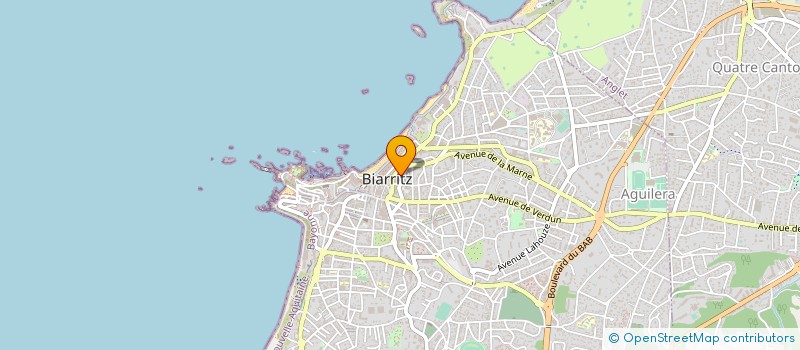 localisation de l'entreprise EURL EURO CONSTRUCTIONS à BIARRITZ