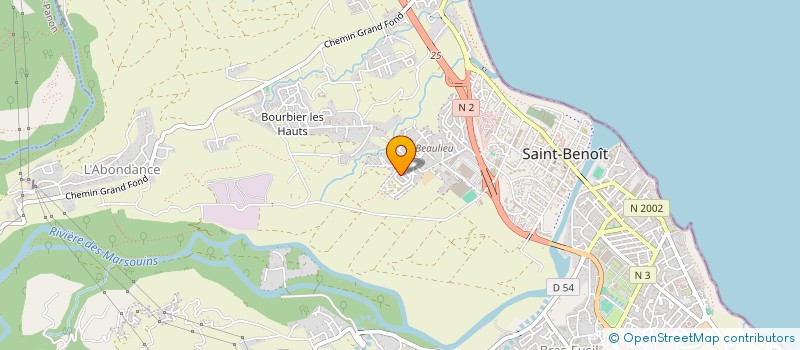 localisation de l'entreprise EURL EURO IMPORT INTERNATIONAL  SAINT-BENOIT