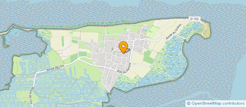 localisation de l'entreprise EURL EURO PRIX  LOIX