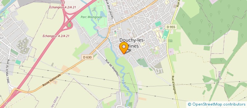 localisation de l'entreprise EURL EURO RENOV à DOUCHY-LES-MINES