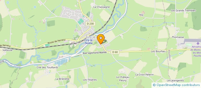 localisation de l'entreprise EURL EURODEX IMPORT INTERNATIONAL  CIRY-LE-NOBLE