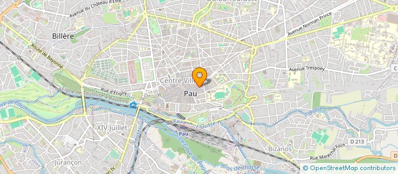 localisation de l'entreprise EURL EUROPEAN MOBILE ENGINEERING à PAU