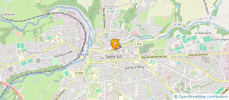 localisation de l'entreprise EURL EUROSERVINET à SAINT-LO