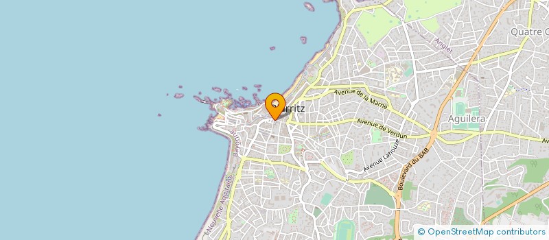 localisation de l'entreprise EURL EVASION à BIARRITZ