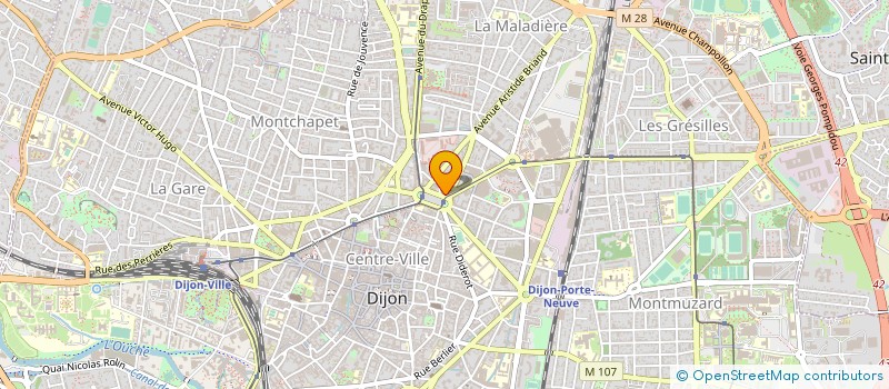 localisation de l'entreprise EURL EVOLVE FORMATION CONSEIL  DIJON
