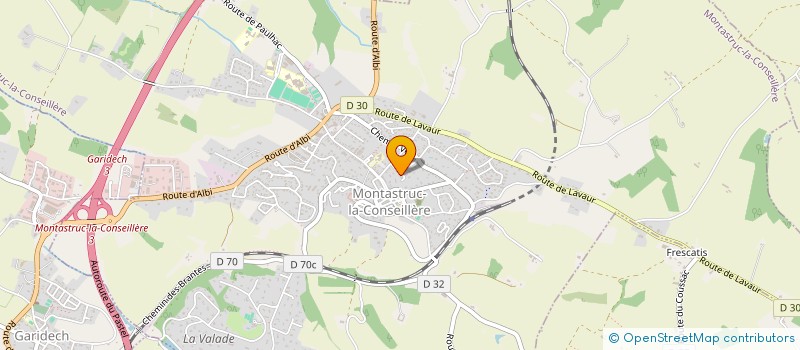 localisation de l'entreprise EURL EVRO  MONTJOIRE