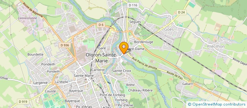 localisation de l'entreprise EURL EVY PASSION  OLORON-SAINTE-MARIE