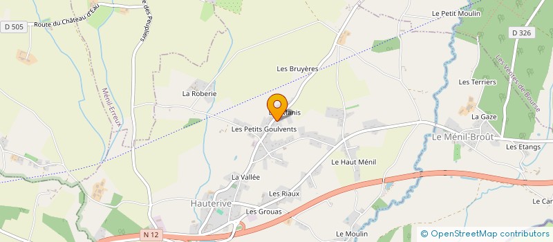 localisation de l'entreprise EURL EXFOR à HAUTERIVE