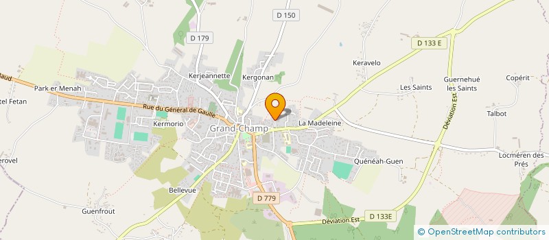 localisation de l'entreprise EURL EXPERTISE COMPTABLE GREGAM GESTION à GRAND-CHAMP