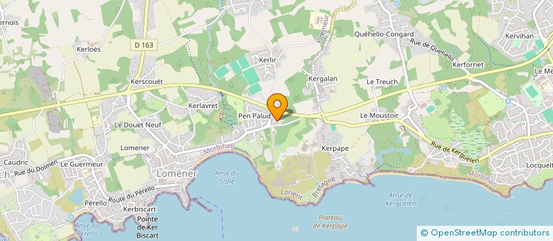 localisation de l'entreprise EURL FAB DISTRIBUTION à PLOEMEUR