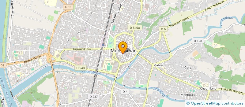 localisation de l'entreprise EURL FABERMA à MONTELIMAR