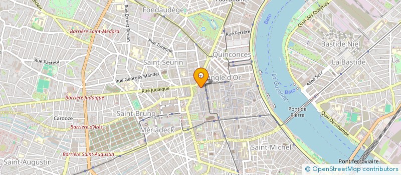 localisation de l'entreprise EURL FABIEN MAZENC ARCHITECTE  BORDEAUX