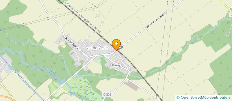 localisation de l'entreprise EURL FABIEN VASSEUR  VAL-DE-VESLE