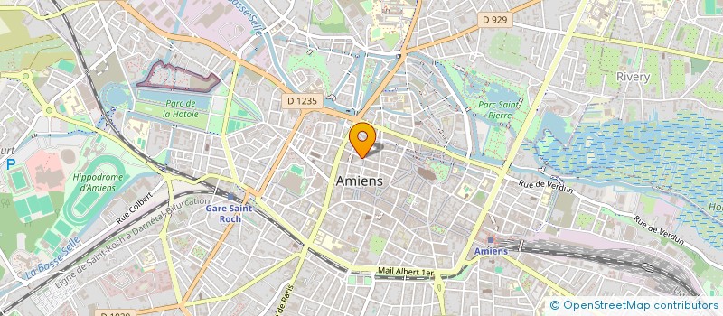 localisation de l'entreprise EURL FABIENNE FLEURS à AMIENS