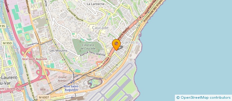 localisation de l'entreprise EURL FABRE à NICE