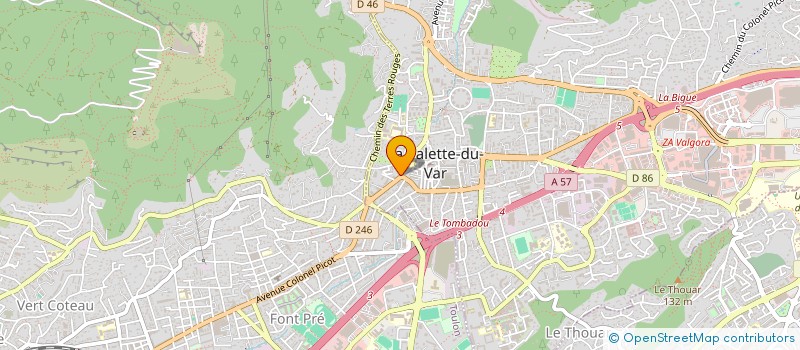 localisation de l'entreprise EURL FAISSINES à LA VALETTE-DU-VAR