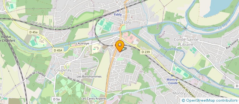 localisation de l'entreprise EURL FALADE CONSEILS à ESBLY