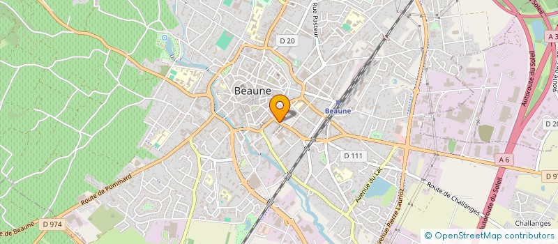 localisation de l'entreprise EURL FANNY PERRIN à BEAUNE