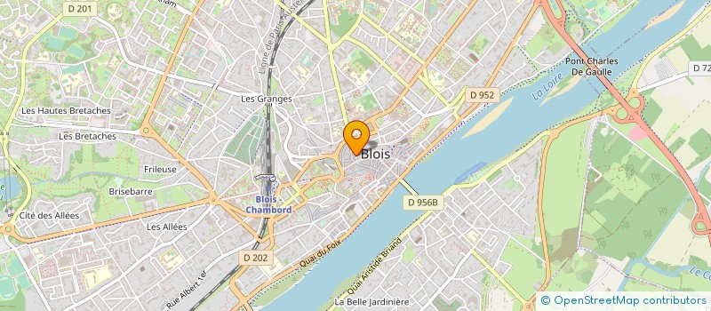 localisation de l'entreprise EURL FASHION COUTURE  BLOIS