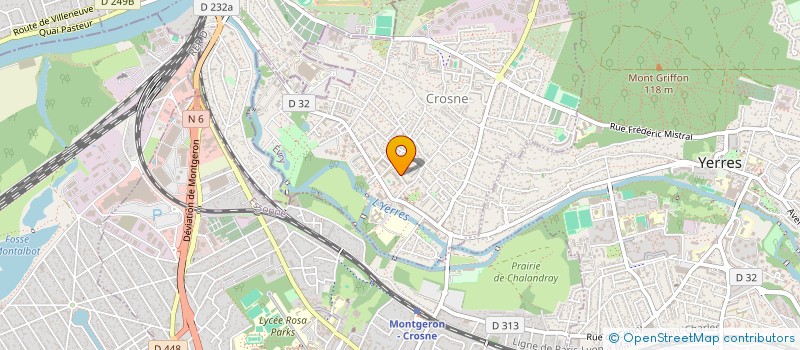 localisation de l'entreprise EURL FAST ELEK à CROSNE