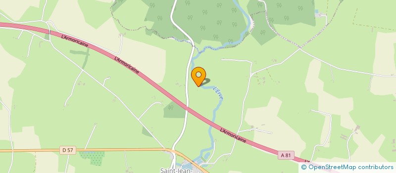 localisation de l'entreprise EURL FAST LINE à TORCE VIVIERS EN CHARNIE