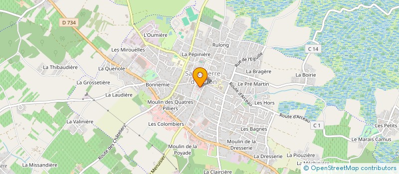 localisation de l'entreprise EURL FAURE à SAINT-PIERRE-D'OLERON