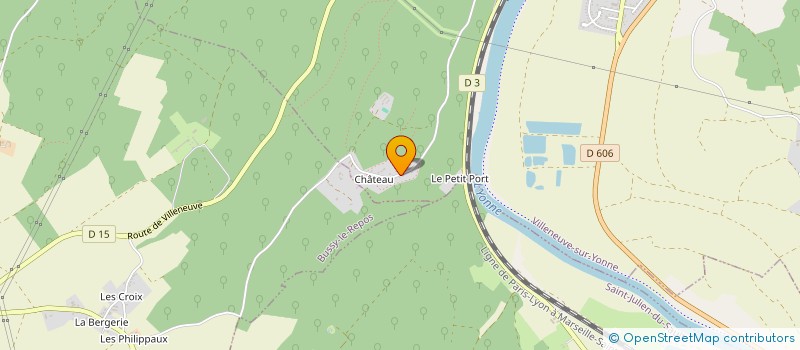 localisation de l'entreprise EURL FAUVIOT YANNICK à VILLENEUVE-SUR-YONNE