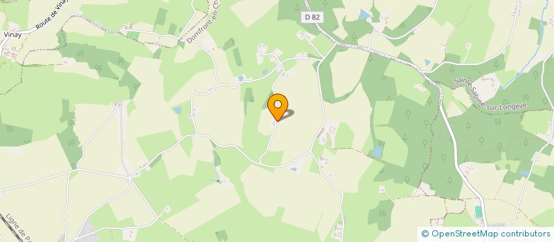 localisation de l'entreprise EURL FAYET  BERNAY-NEUVY-EN-CHAMPAGNE