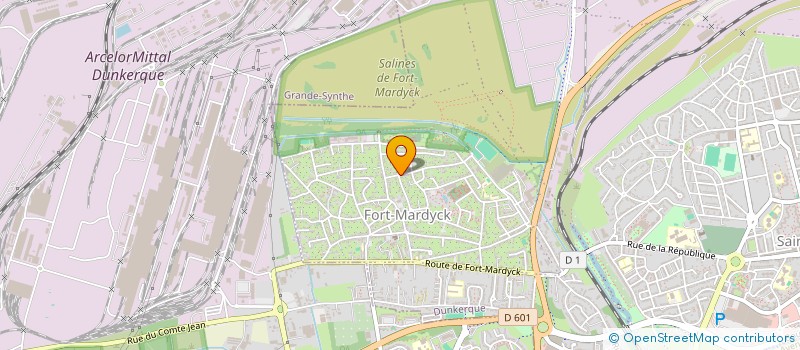 localisation de l'entreprise EURL FAYOLA BRUNO ET FILS à DUNKERQUE