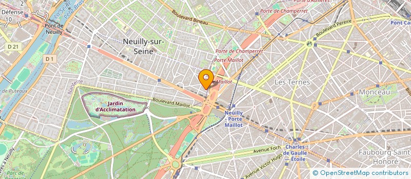 localisation de l'entreprise EURL FBA à NEUILLY-SUR-SEINE