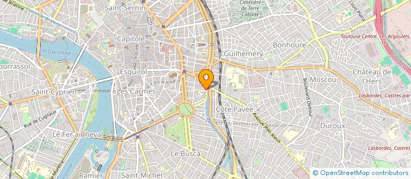 localisation de l'entreprise EURL FBCM à TOULOUSE