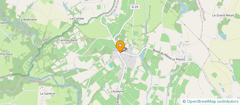 localisation de l'entreprise EURL FC LAVAGE à ROSNAY