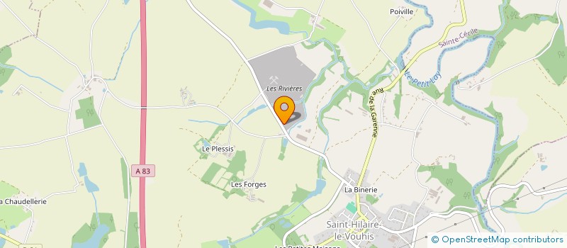 localisation de l'entreprise EURL FDC  LES MOUTIERS-EN-RETZ