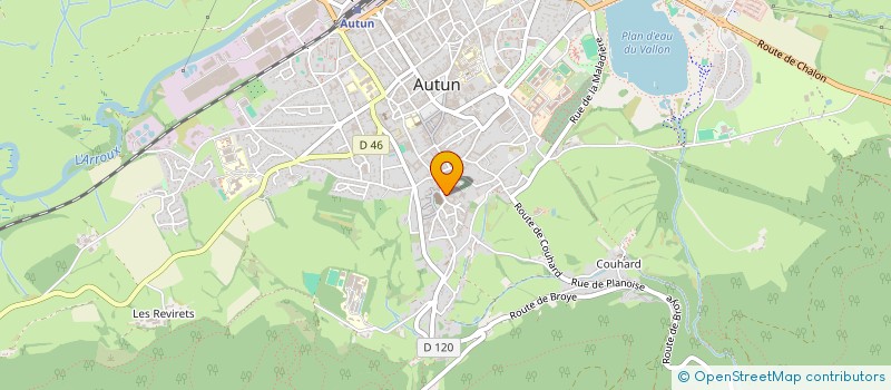 localisation de l'entreprise EURL FENAUX à AUTUN