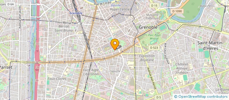 localisation de l'entreprise EURL FENG SHUI RENOVATION  GRENOBLE