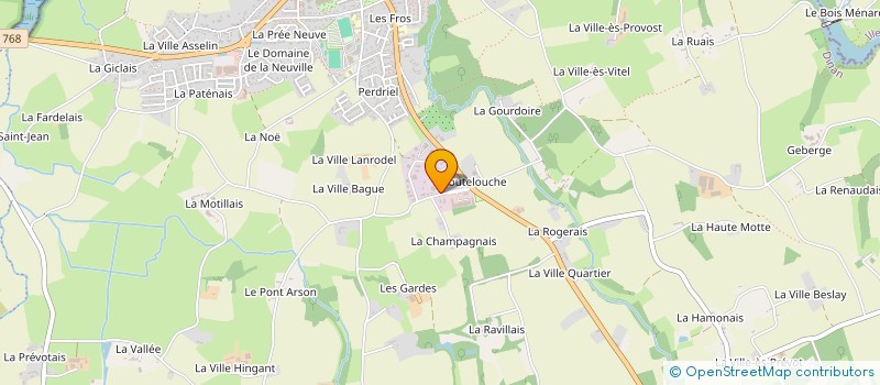 localisation de l'entreprise EURL FER D'ARMOR à BEAUSSAIS-SUR-MER