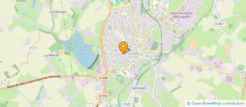 localisation de l'entreprise EURL FERARD à LA FERTE MACE