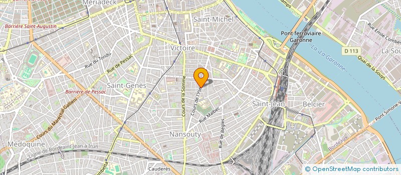 localisation de l'entreprise EURL FERIT  BORDEAUX