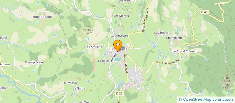 localisation de l'entreprise EURL FERNY COIFFURE  TRAMAYES