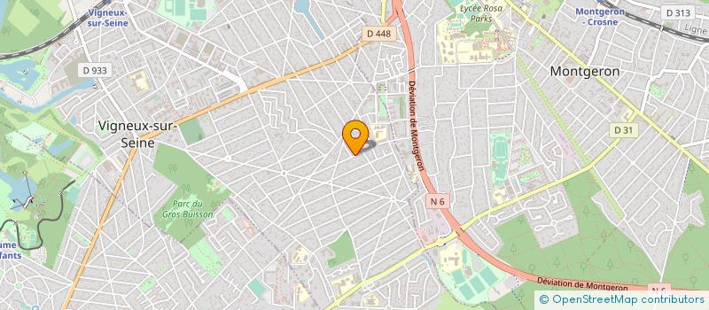 localisation de l'entreprise EURL FERON à VIGNEUX-SUR-SEINE