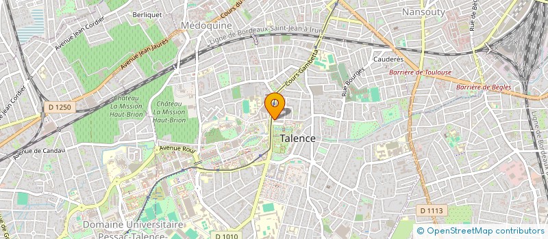 localisation de l'entreprise EURL FERRAND à TALENCE