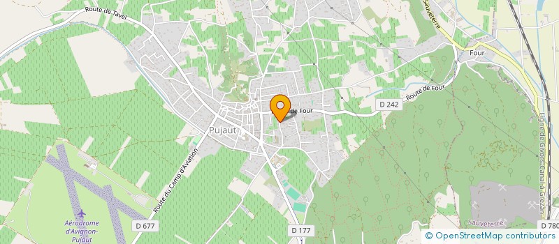 localisation de l'entreprise EURL FERRAND ANTOINE à PUJAUT