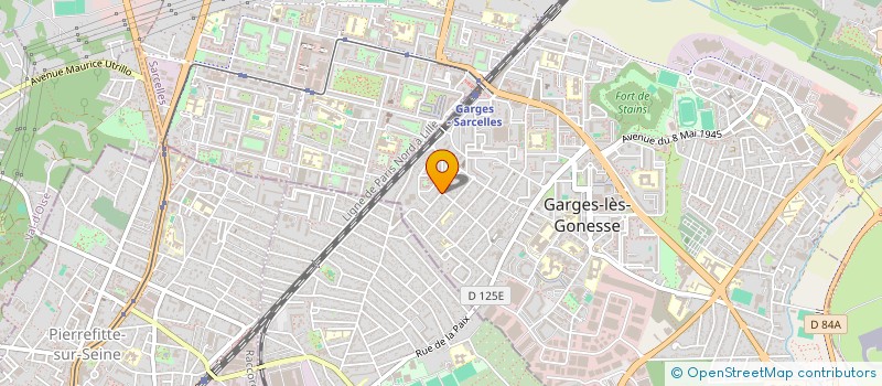 localisation de l'entreprise EURL FERREIRA LUIS  GARGES-LES-GONESSE