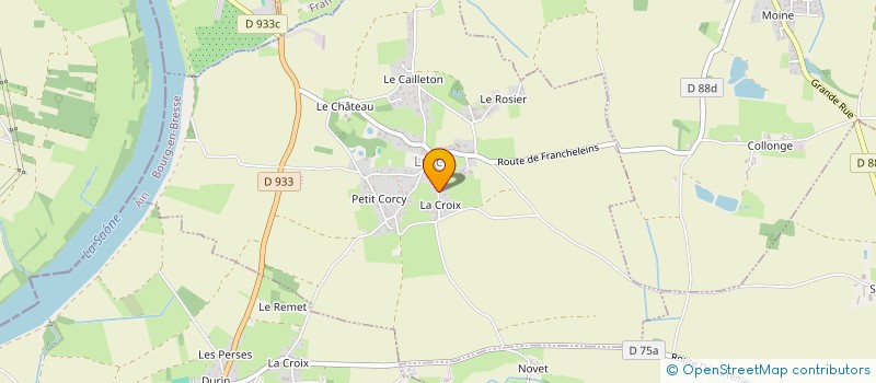 localisation de l'entreprise EURL FERRET  LURCY