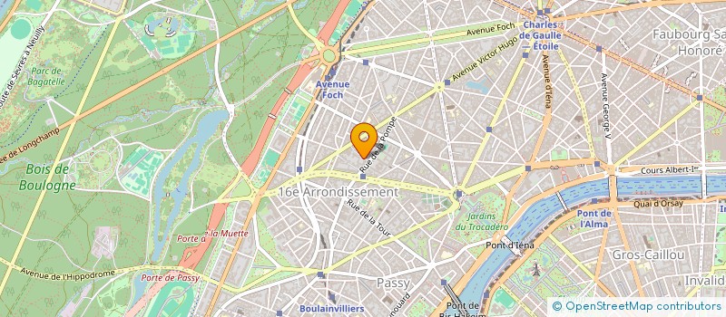 localisation de l'entreprise EURL FGW  PARIS