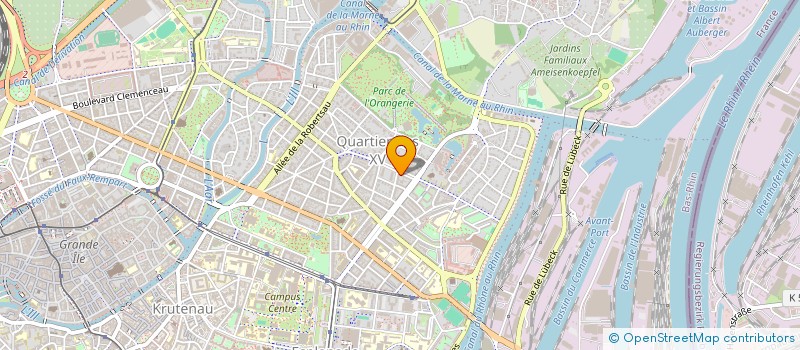 localisation de l'entreprise EURL FIDOM à STRASBOURG