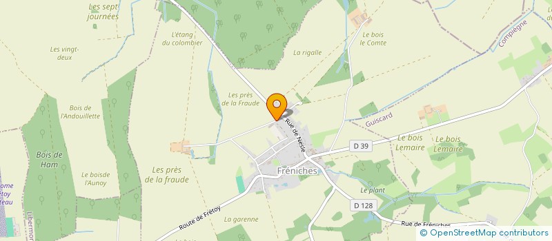 localisation de l'entreprise EURL FIGUEIREDO  FRENICHES